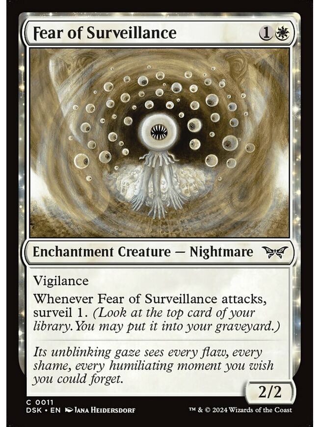 Fear of Surveillance