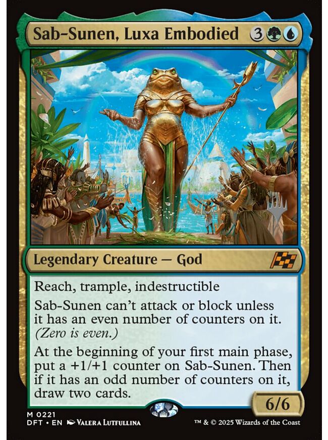 Sab-Sunen, Luxa Embodied