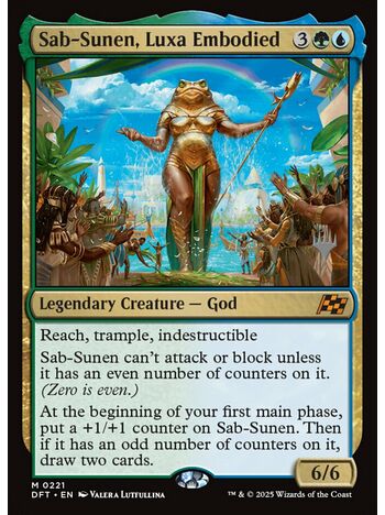 Sab-Sunen, Luxa Embodied