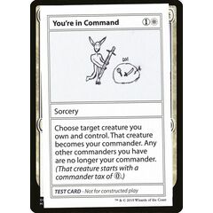 You're in Command