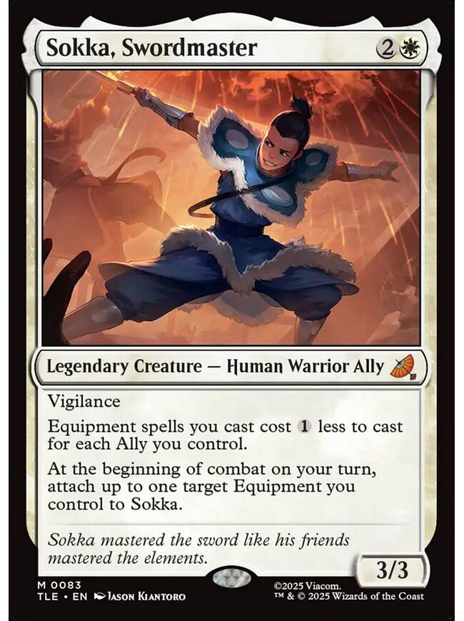 Sokka, Swordmaster