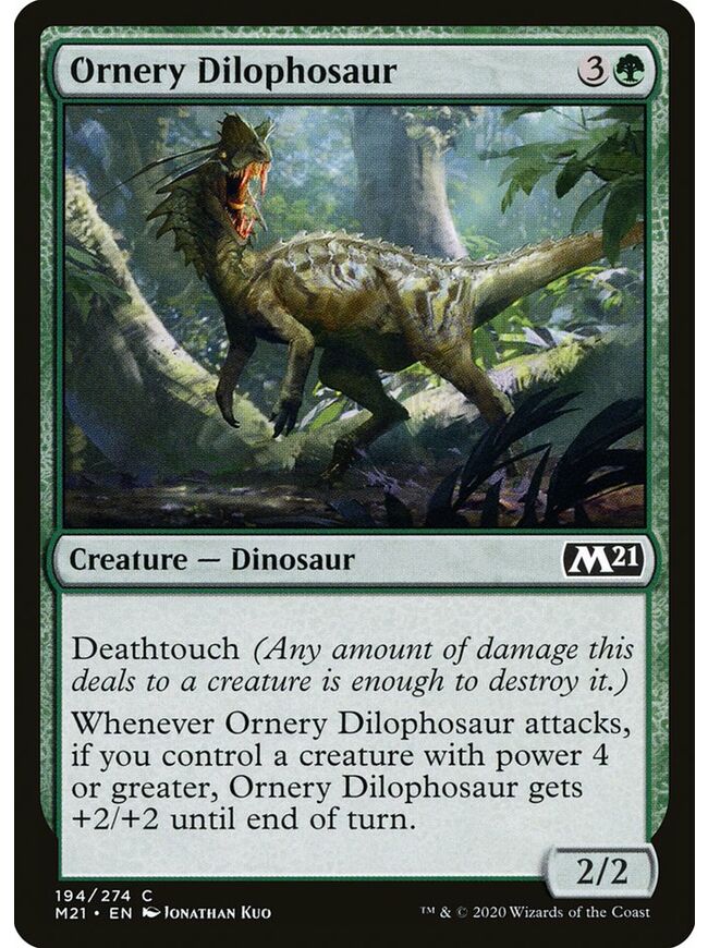 Ornery Dilophosaur