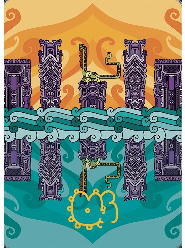 Echoing Deeps // Echoing Deeps Token (Art Series)