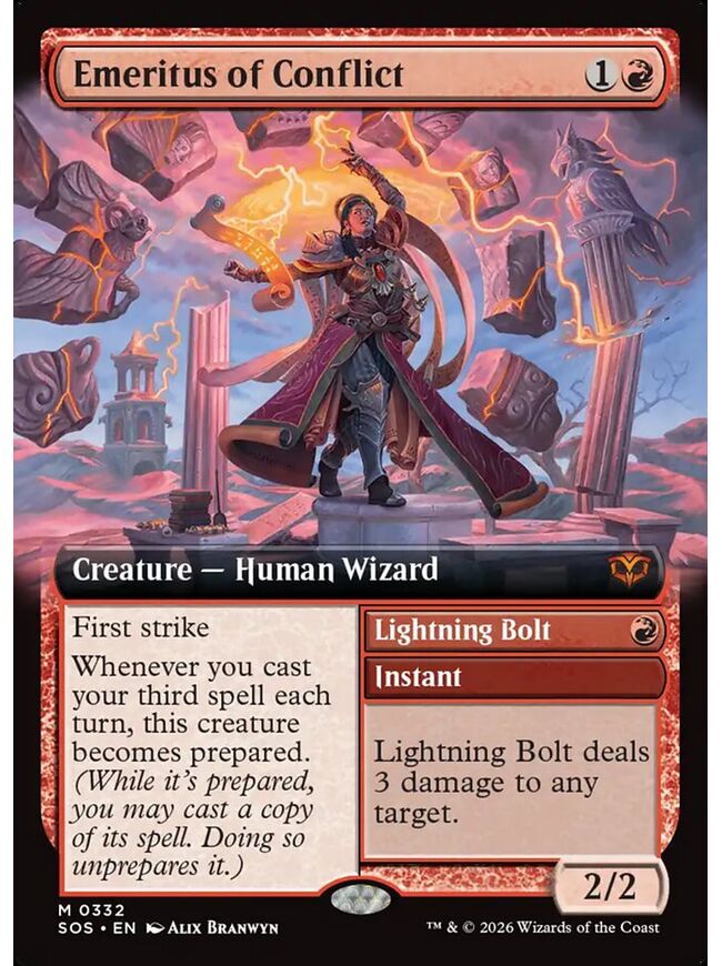 Emeritus of Conflict // Lightning Bolt