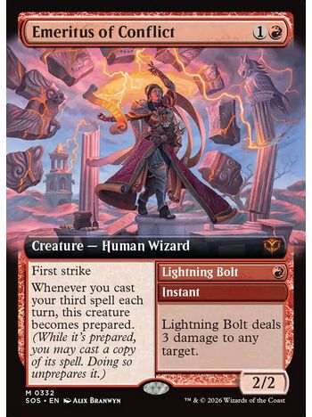 Emeritus of Conflict // Lightning Bolt