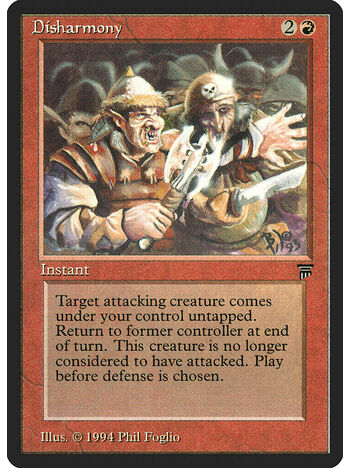 Disharmony
