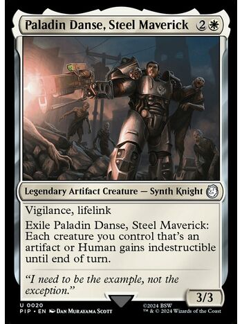Paladin Danse, Steel Maverick