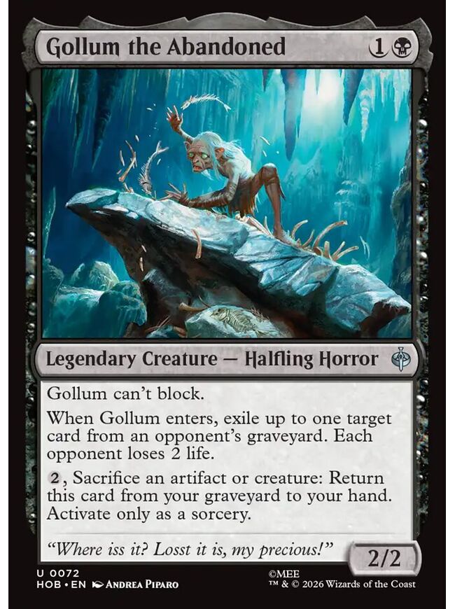 Gollum the Abandoned