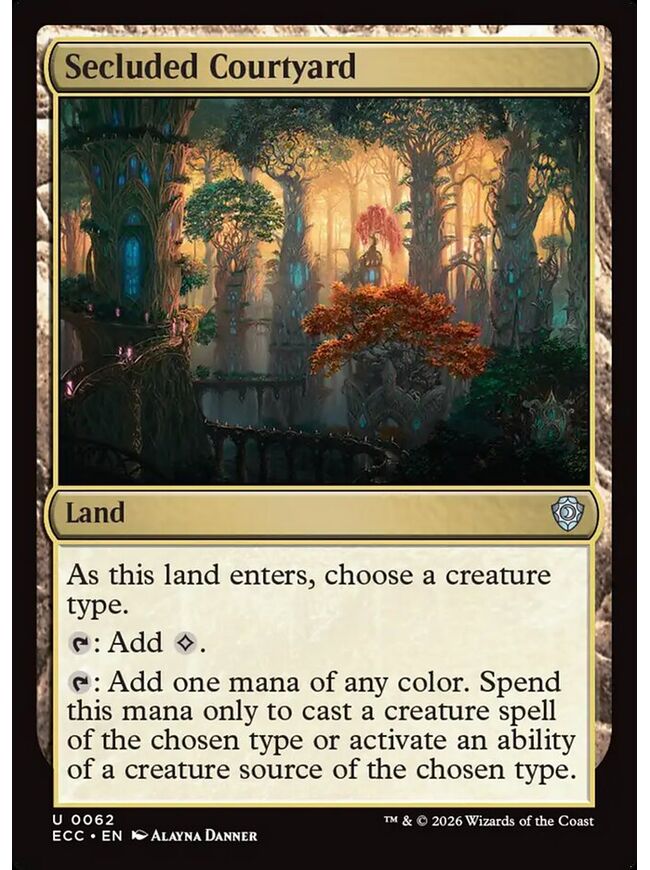 Secluded Courtyard