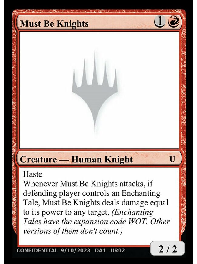 Must Be Knights