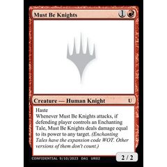Must Be Knights