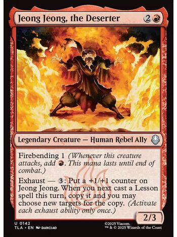 Jeong Jeong, the Deserter