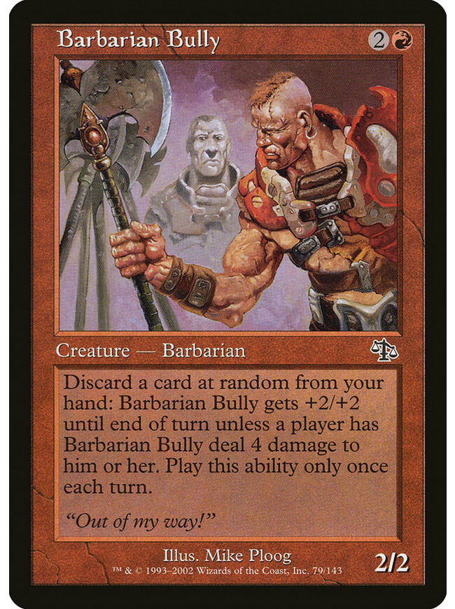 Barbarian Bully