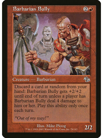 Barbarian Bully