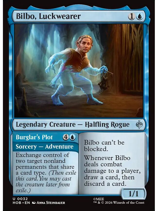 Bilbo, Luckwearer // Burglar's Plot