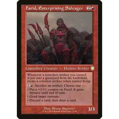 Farid, Enterprising Salvager