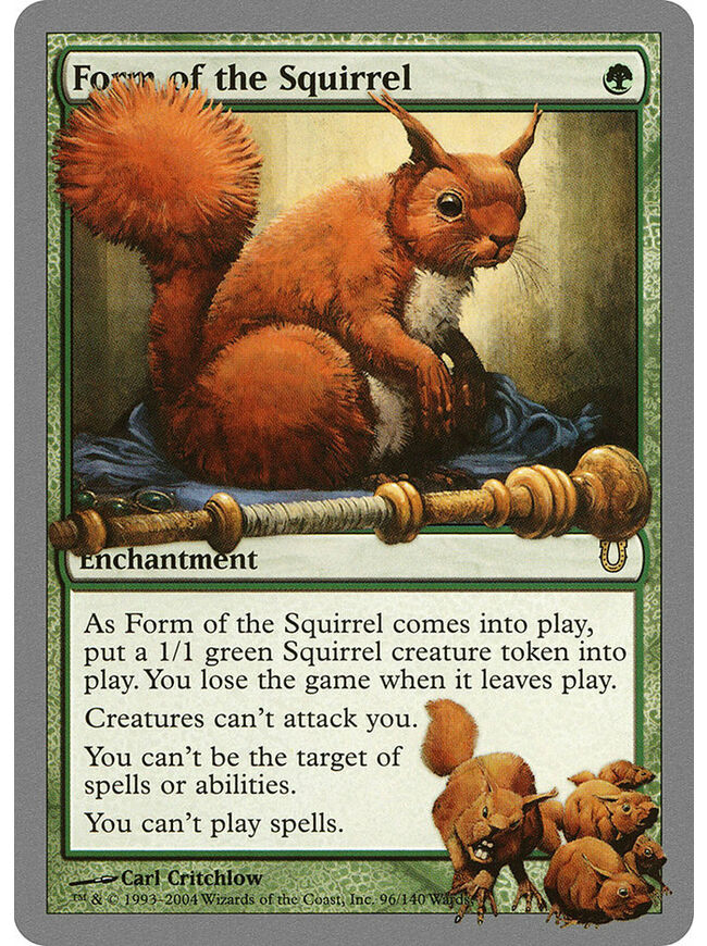 Form of the Squirrel