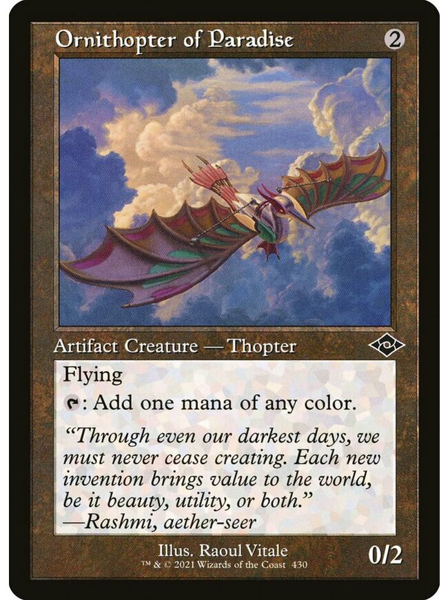 Ornithopter of Paradise