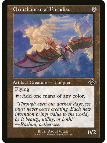 Ornithopter of Paradise