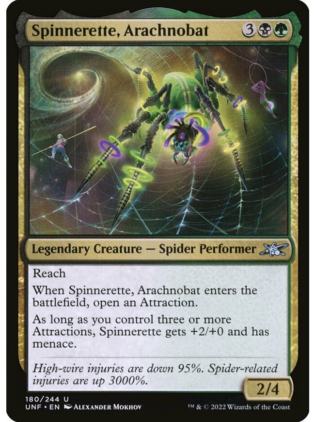 Spinnerette, Arachnobat