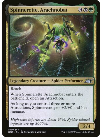 Spinnerette, Arachnobat