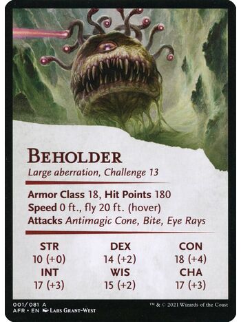 Baleful Beholder // Beholder (Art Series)