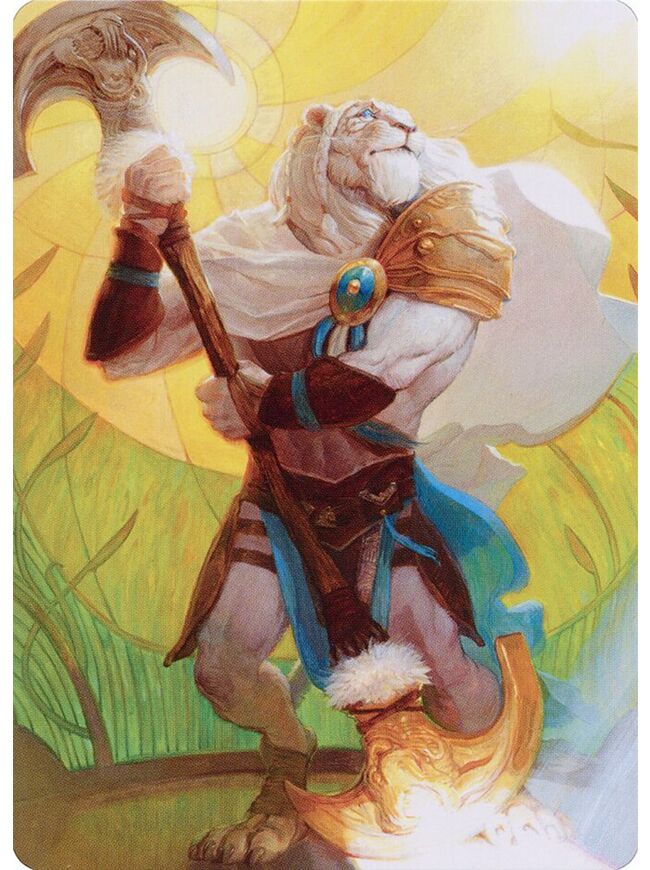 Ajani, Sleeper Agent // Ajani, Sleeper Agent (Art Series)