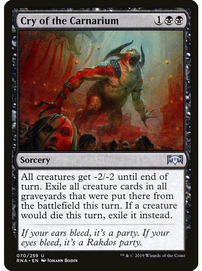 Cry of the Carnarium