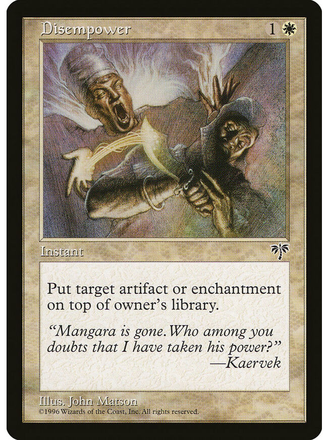 Disempower