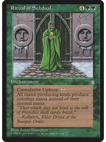 Ritual of Subdual