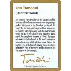 Jan Tomcani Bio