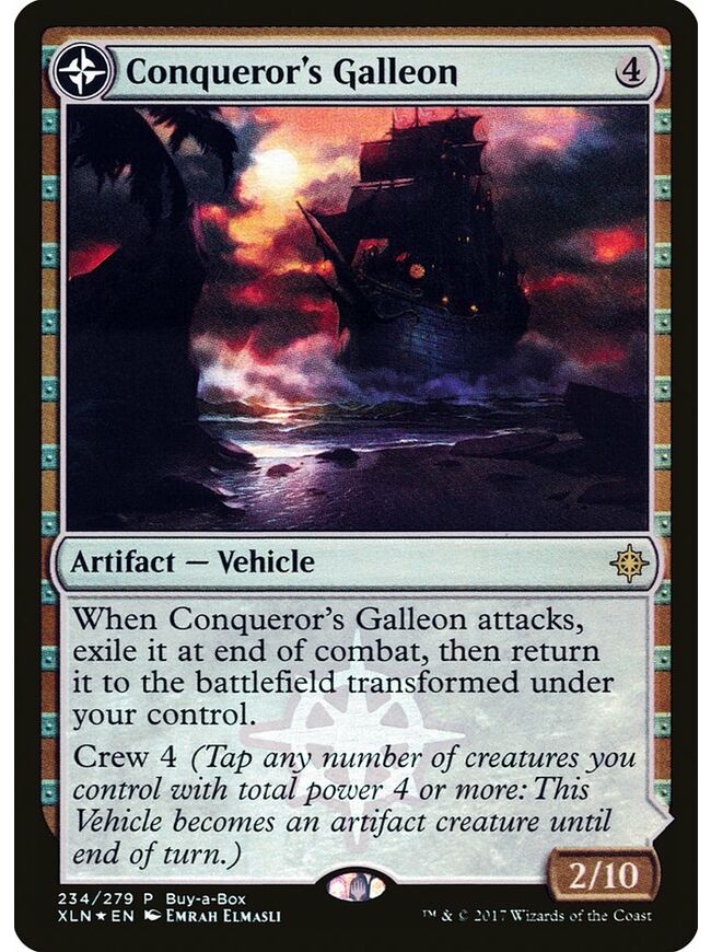 Conqueror's Galleon // Conqueror's Foothold