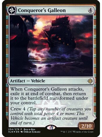 Conqueror's Galleon // Conqueror's Foothold