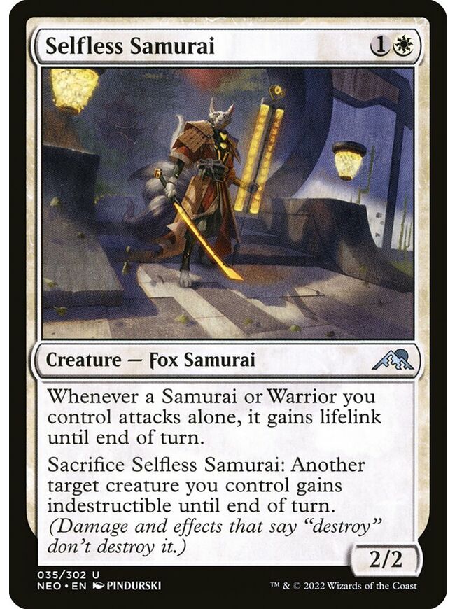 Selfless Samurai
