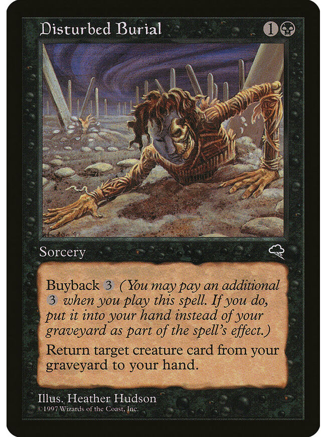 Disturbed Burial