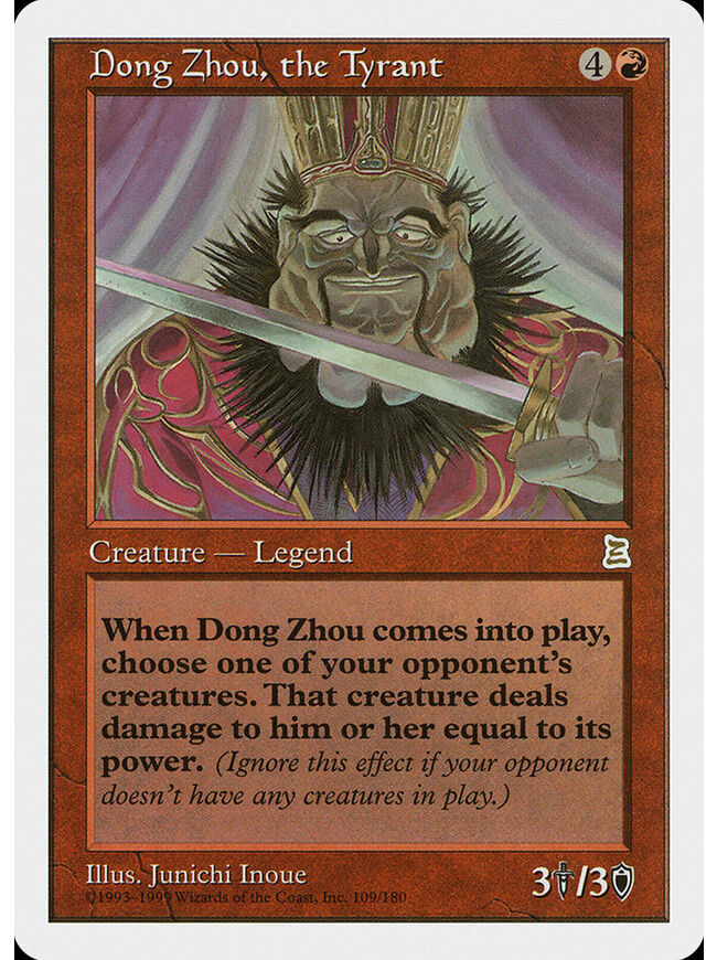 Dong Zhou, the Tyrant