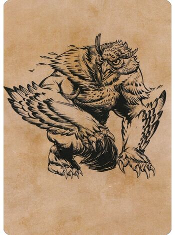 Owlbear // Owlbear (Art Series)