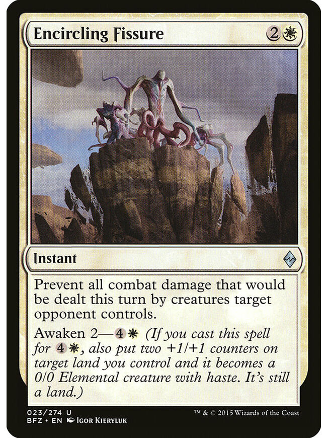 Encircling Fissure