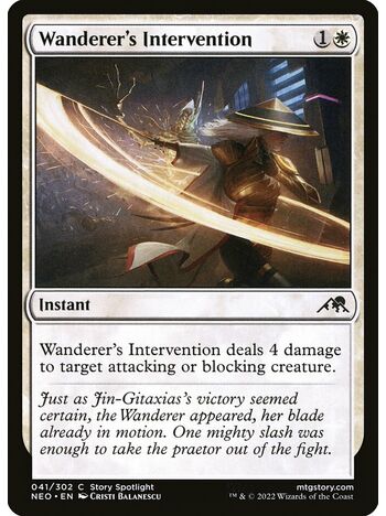 Wanderer's Intervention