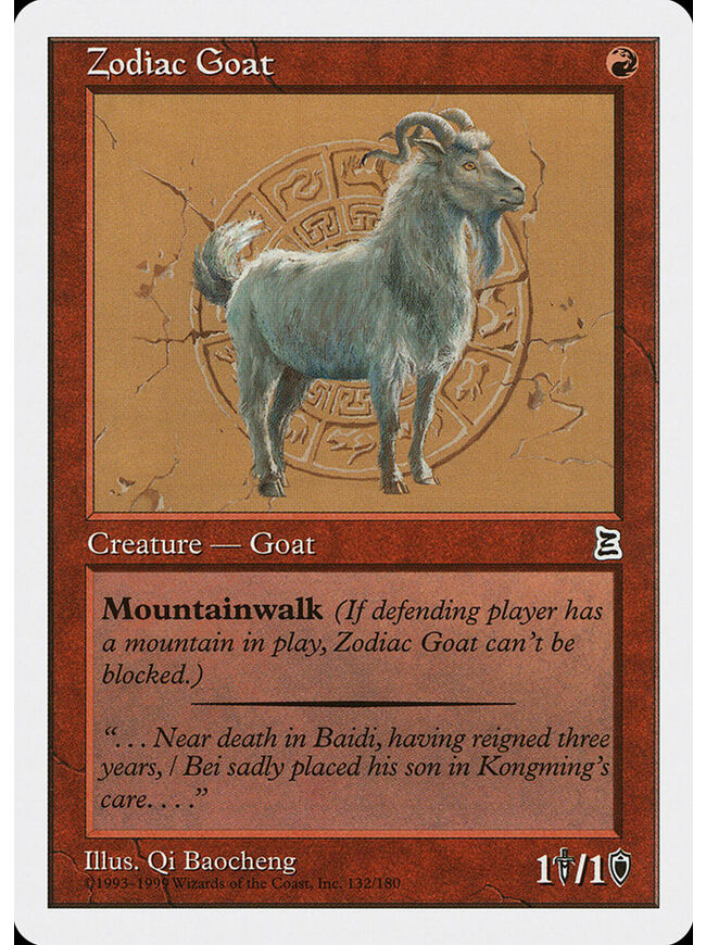 Zodiac Goat