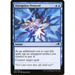 Disruption Protocol