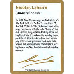 Nicolas Labarre Bio