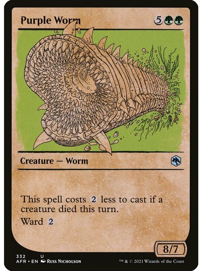 Purple Worm