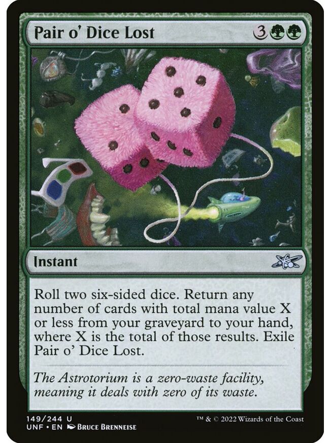Pair o' Dice Lost