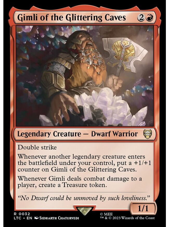 Gimli of the Glittering Caves