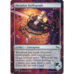Dictation Quillograph