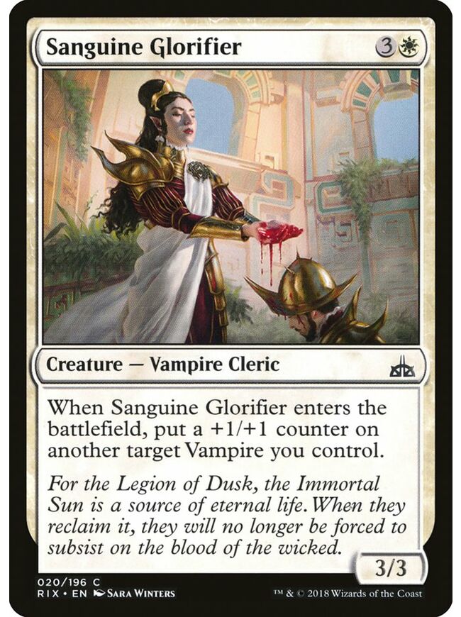 Sanguine Glorifier