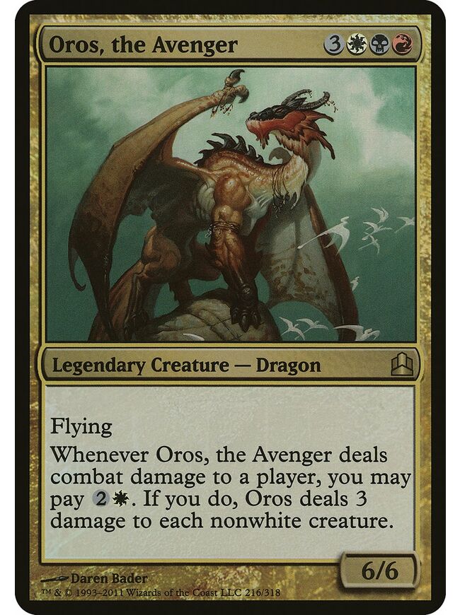 Oros, the Avenger
