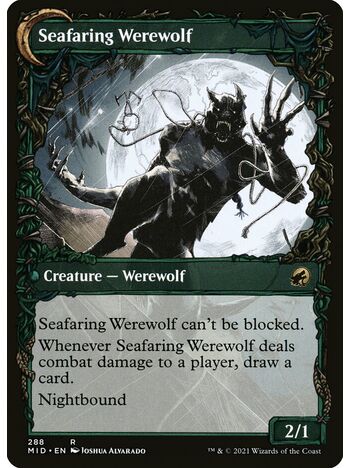 Suspicious Stowaway // Seafaring Werewolf