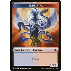 Elemental Token (5/5) (Blue/Red)